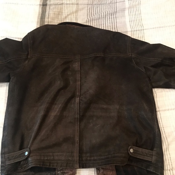 Golden Bear Leather Jacket - Picture 2 of 4